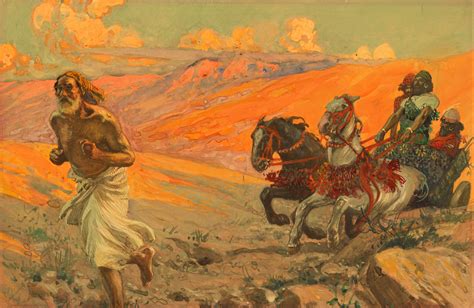 Carmel and has one-upped Ahab by outrunning the king's chariots on their return journey to <b>Jezreel</b> (1 Kings 18:20-46). . How fast did elijah run to jezreel